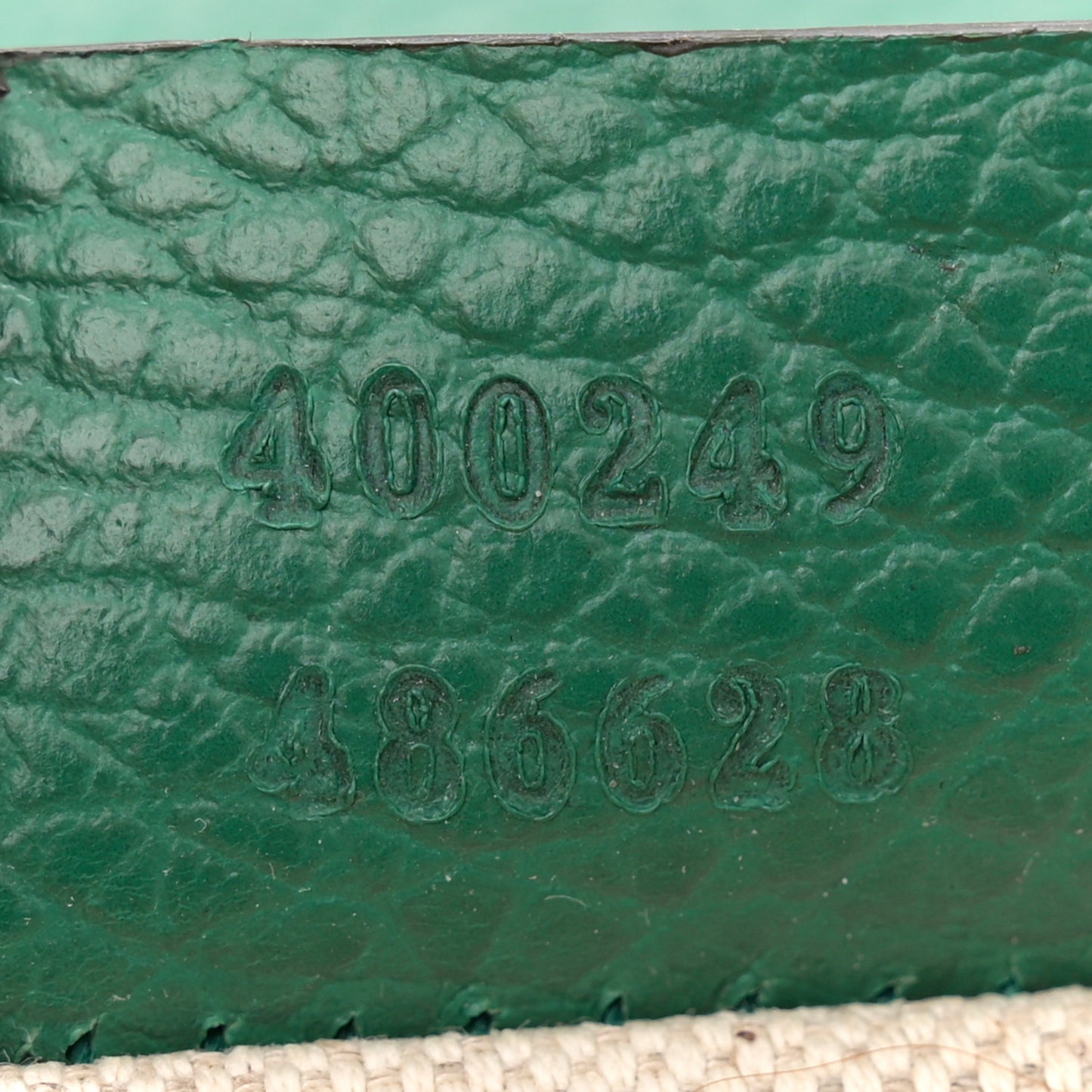 Pebbled Calfskin Small Dionysus Shoulder Bag Emerald