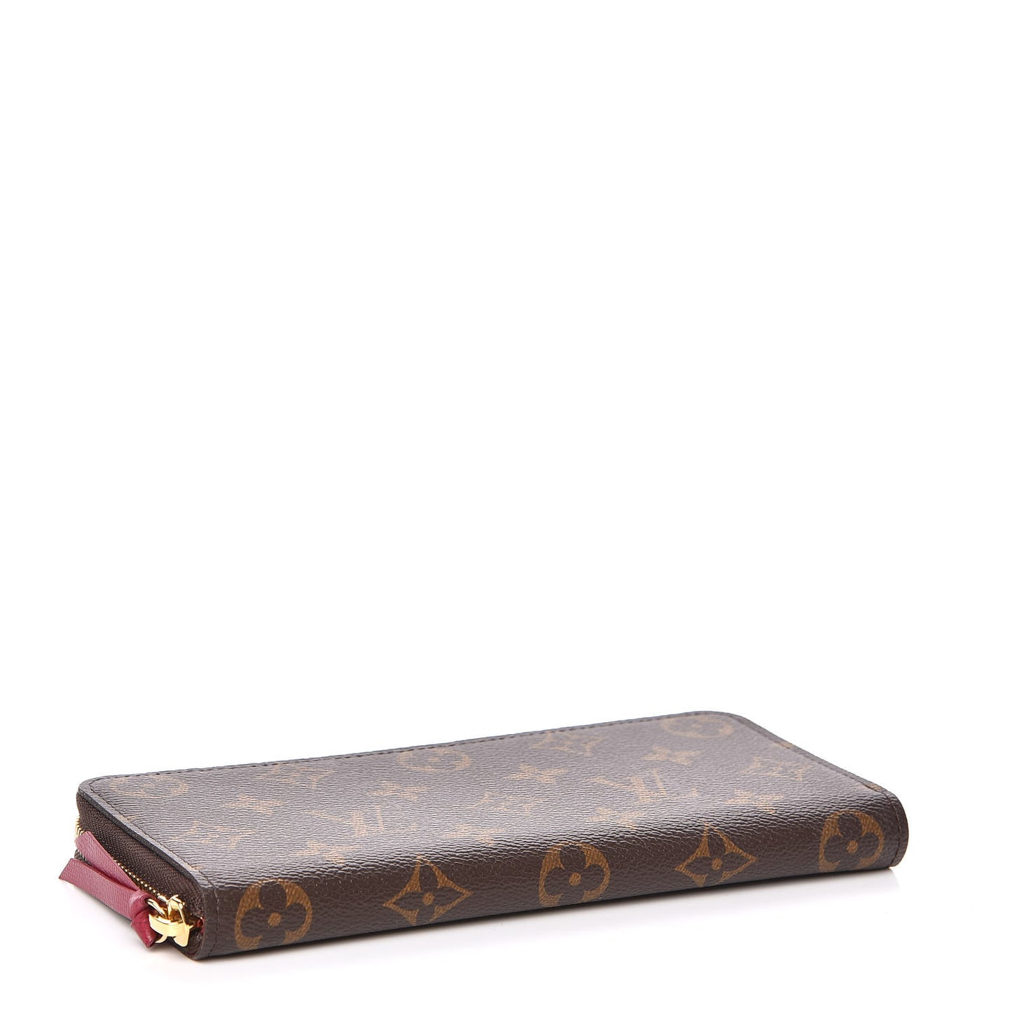 Monogram Clemence Wallet Fuchsia