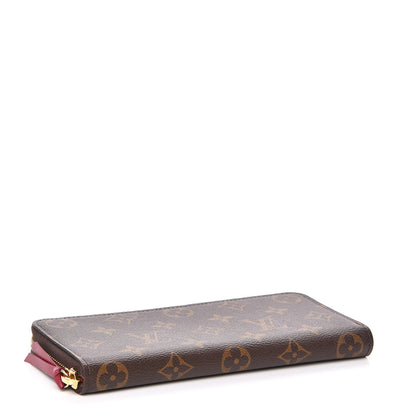 Louis Vuitton Monogram Clemence Wallet Fuchsia 4 of 7