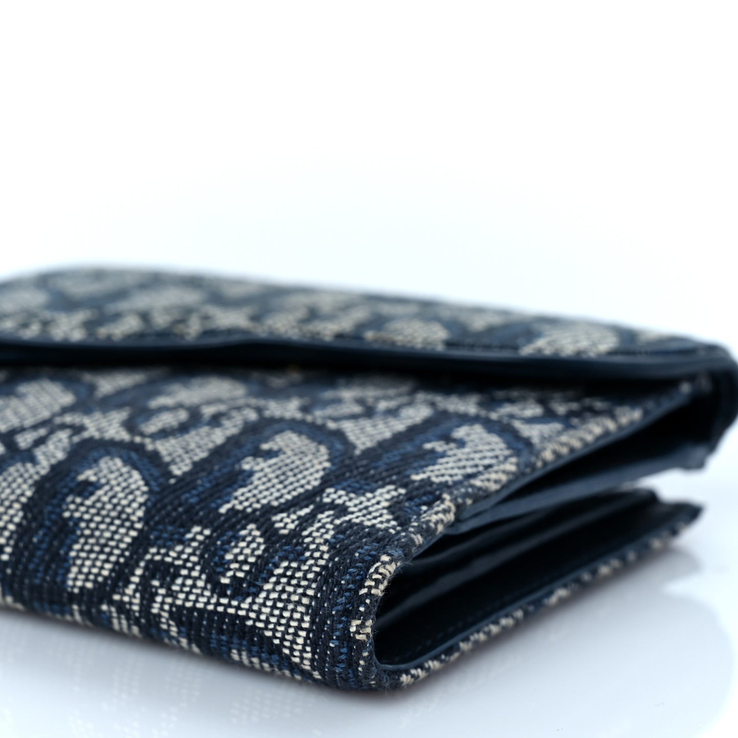 Monogram Compact Saddle Wallet Blue