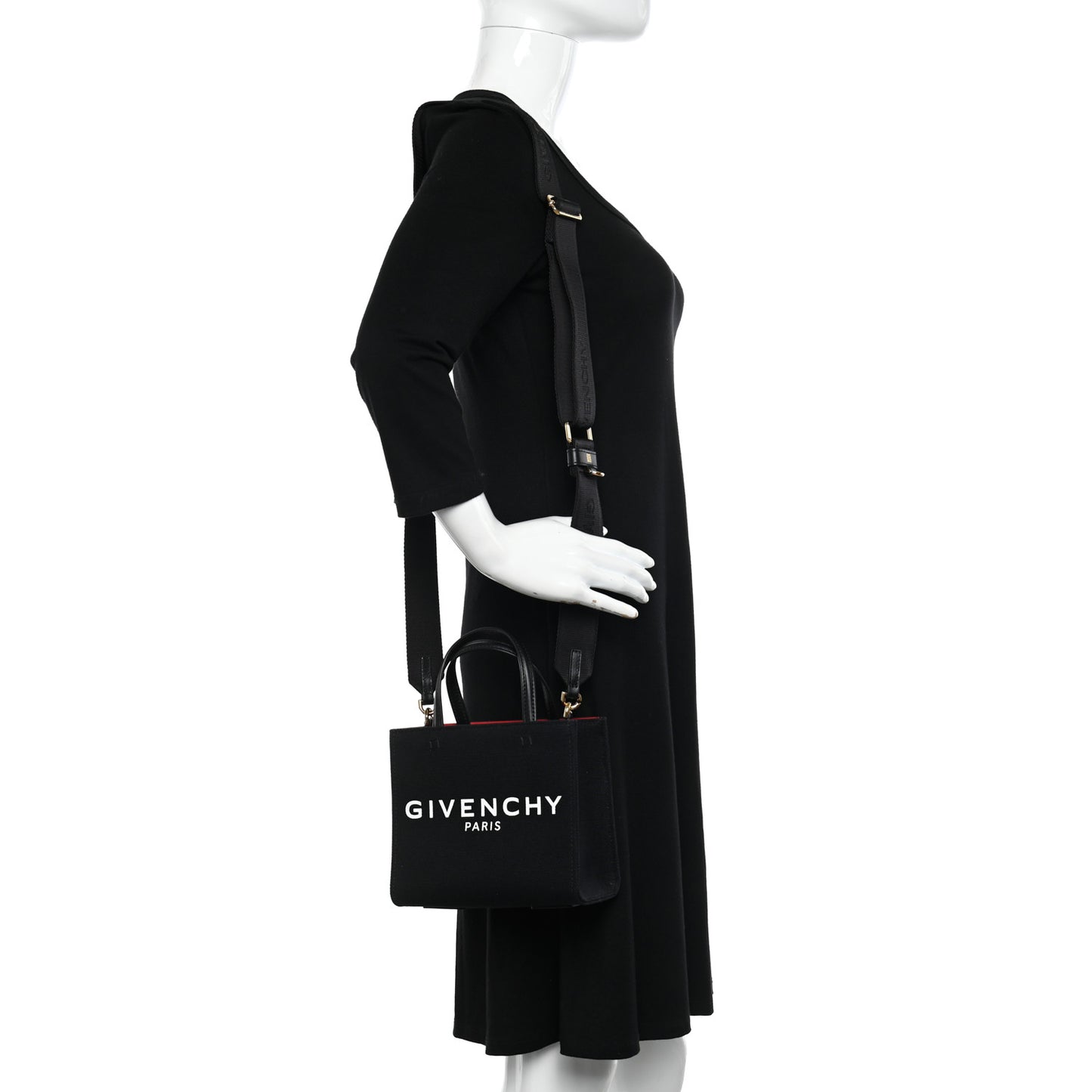 Canvas Mini G-Tote Black