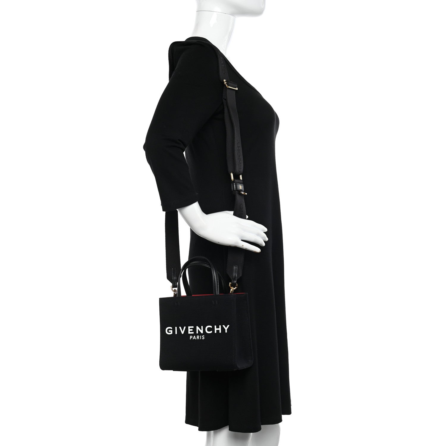 Givenchy Canvas Mini G-Tote Black 3 of 10