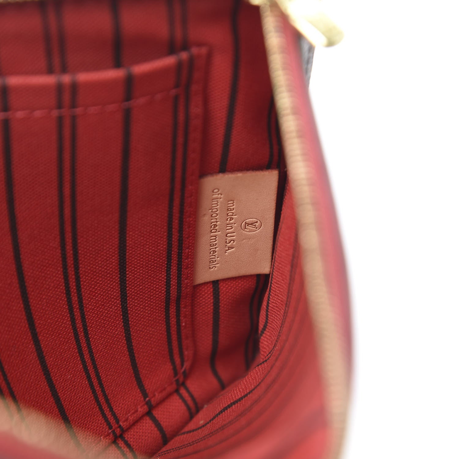 Louis Vuitton Monogram Neverfull MM GM Pochette Cherry 7 of 13