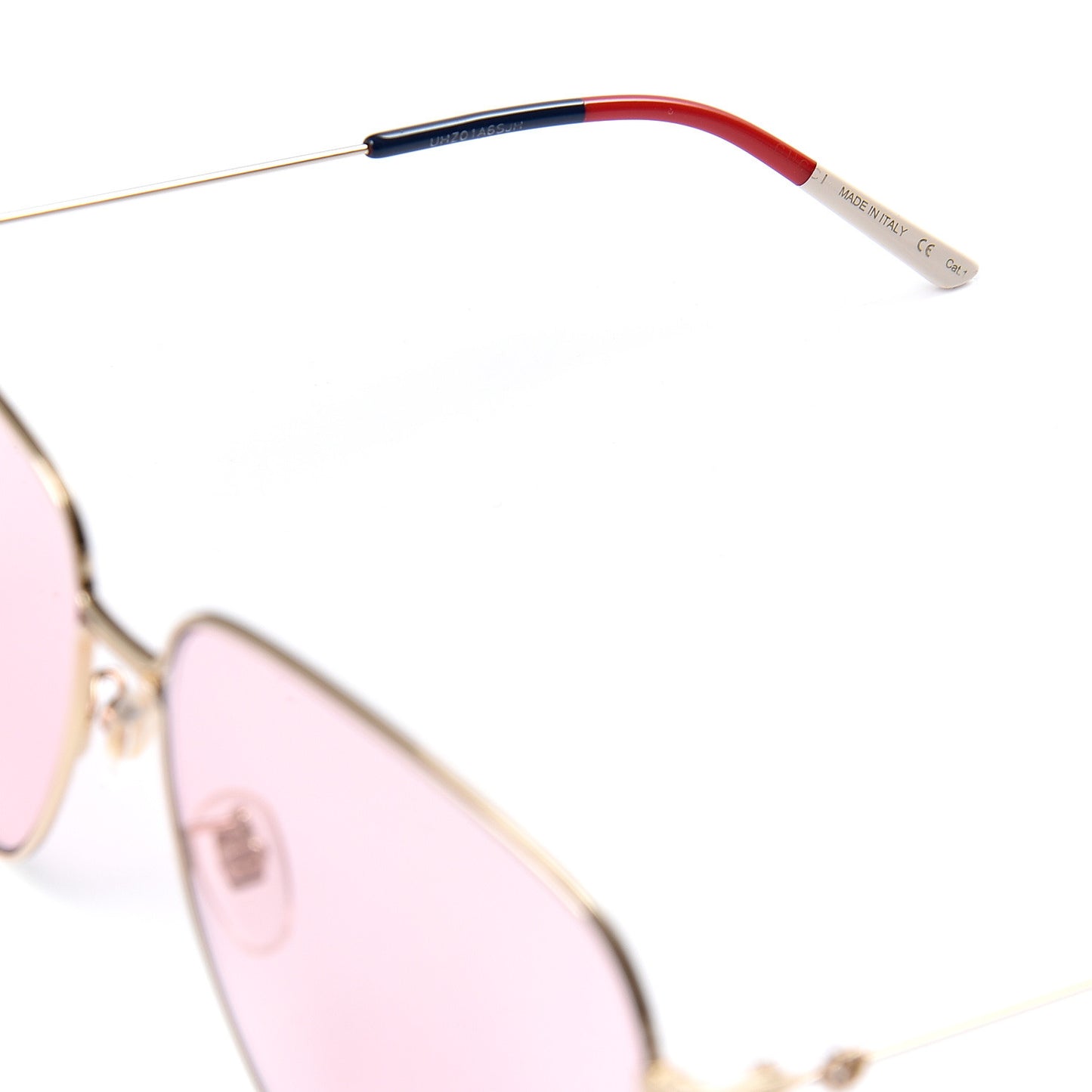 Rectangular Frame Interlocking G Sunglasses GG0394S Pink