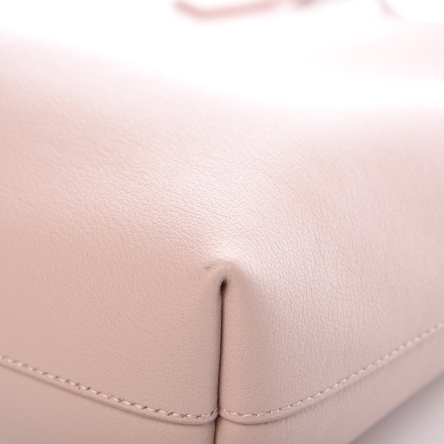 Calfskin Toy Shopping Tote Blush