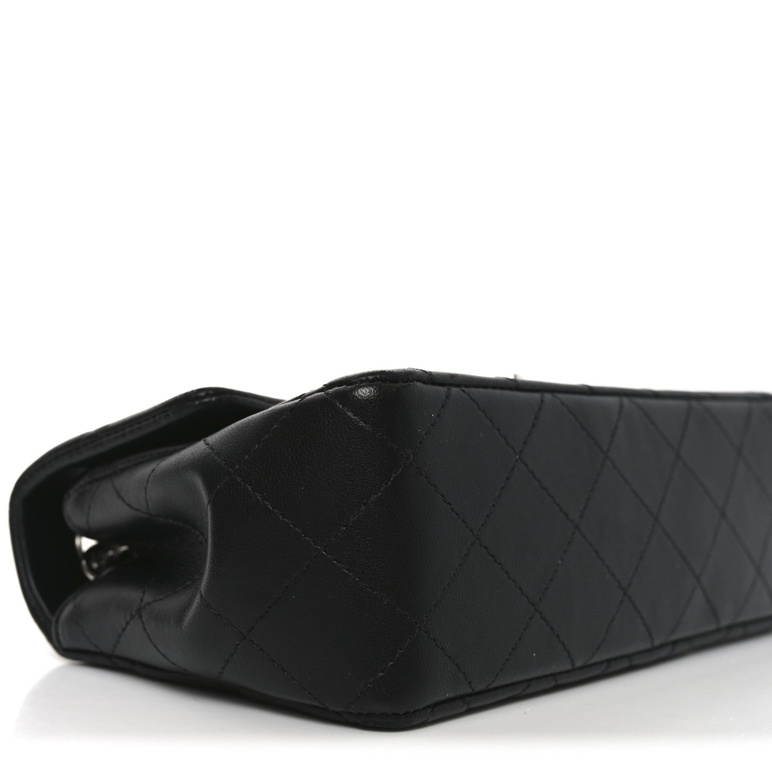 Chanel Lambskin Quilted Mini Rectangular Flap Black 9 of 11