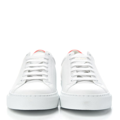Givenchy Calfskin Womens Urban Street Sneakers 36 White Neon Pink 2 of 9