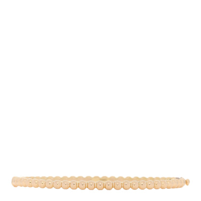 Van Cleef & Arpels 18K Yellow Gold Perlee Pearls of Gold Bracelet M 1 of 3