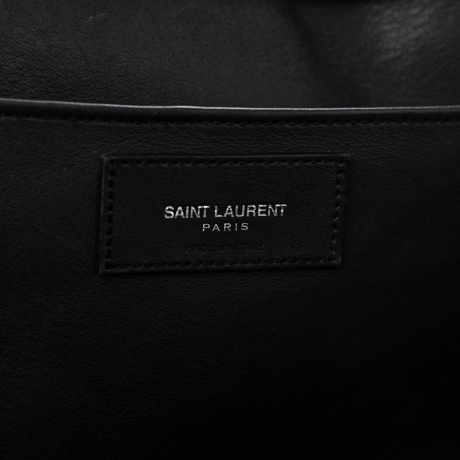 Saint Laurent Calfskin Small Monogram Cabas Black 7 of 13