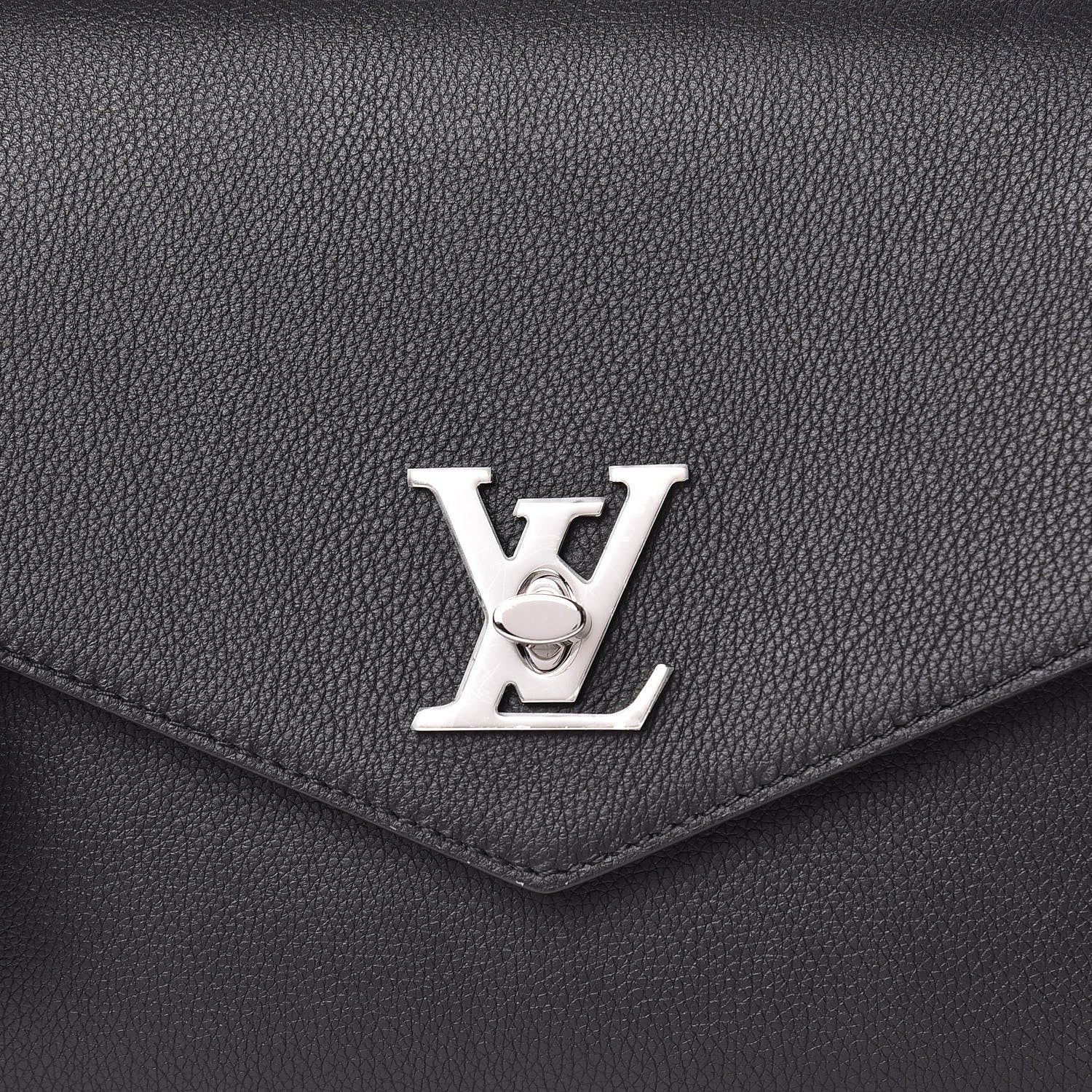 Louis Vuitton Soft Calfskin My Lockme Top Handle Black 9 of 10