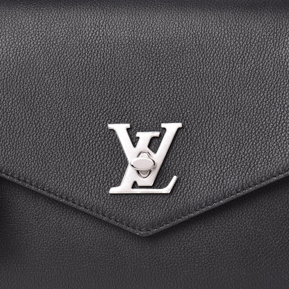 Louis Vuitton Soft Calfskin My Lockme Top Handle Black 9 of 10