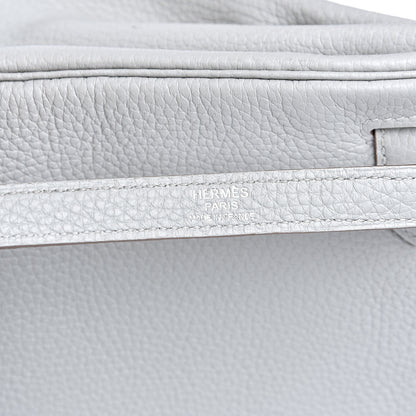 Hermes Taurillon Clemence Kelly Retourne 28 Gris Perle 7 of 11