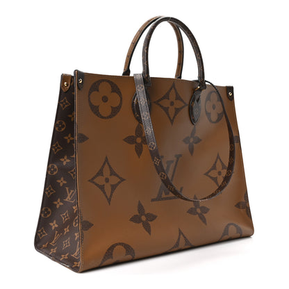 Louis Vuitton Reverse Monogram Giant Onthego GM 3 of 9