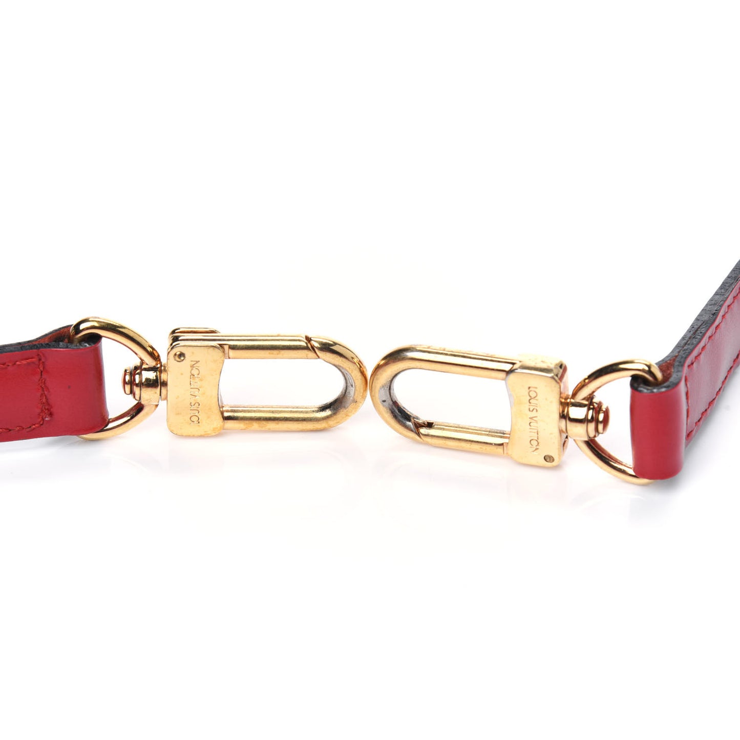 Calfskin 16mm Adjustable Shoulder Strap Red