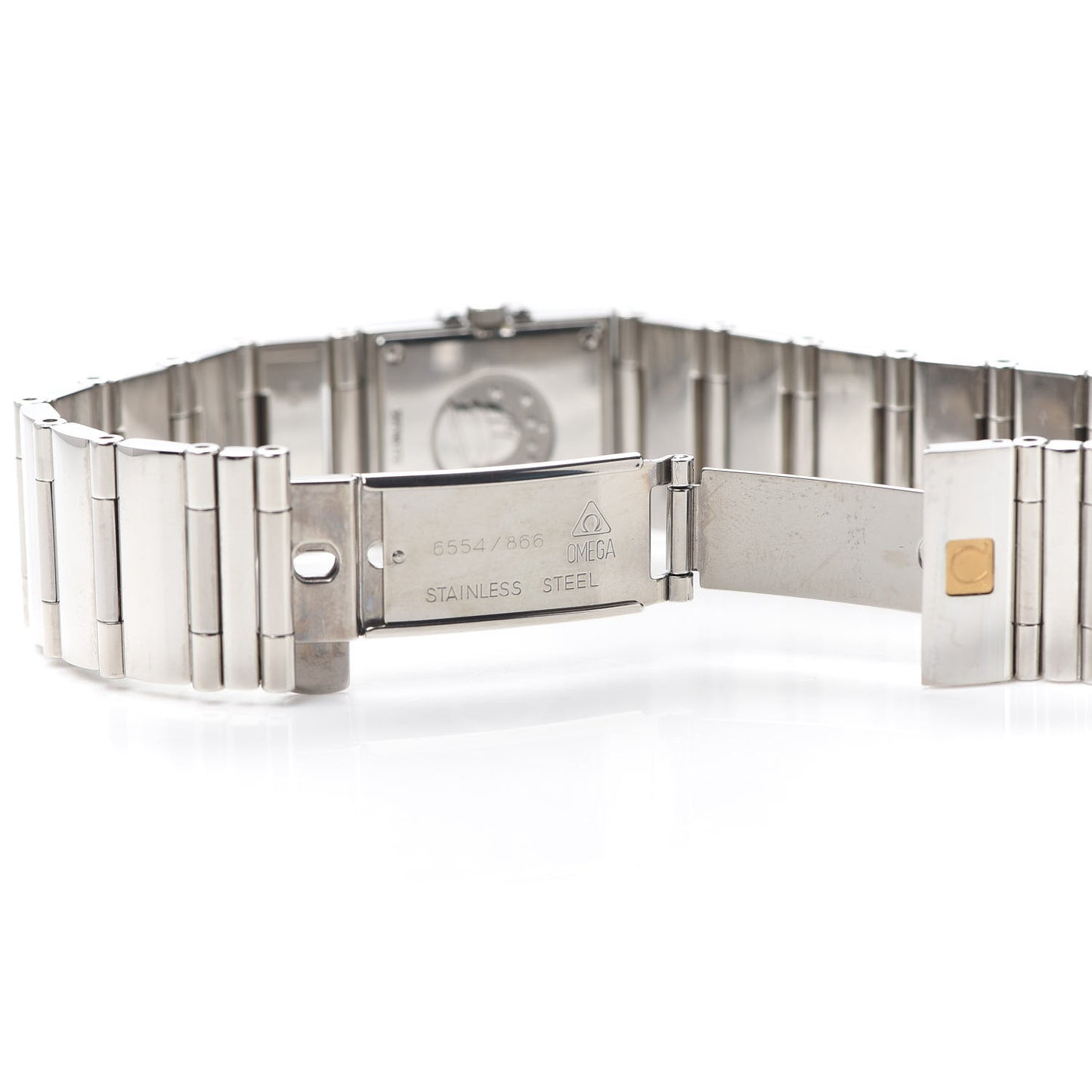 Stainless Steel 19mm Constellation Quadra Quartz Watch Black 1521.41
