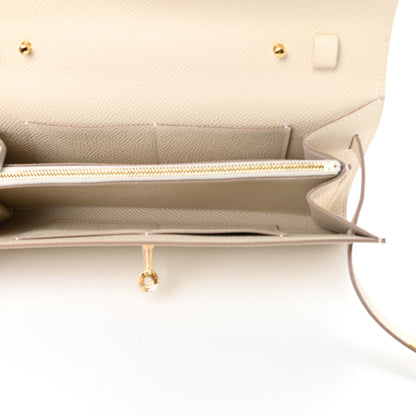 Hermes Epsom Kelly Wallet To Go Craie 5 of 11