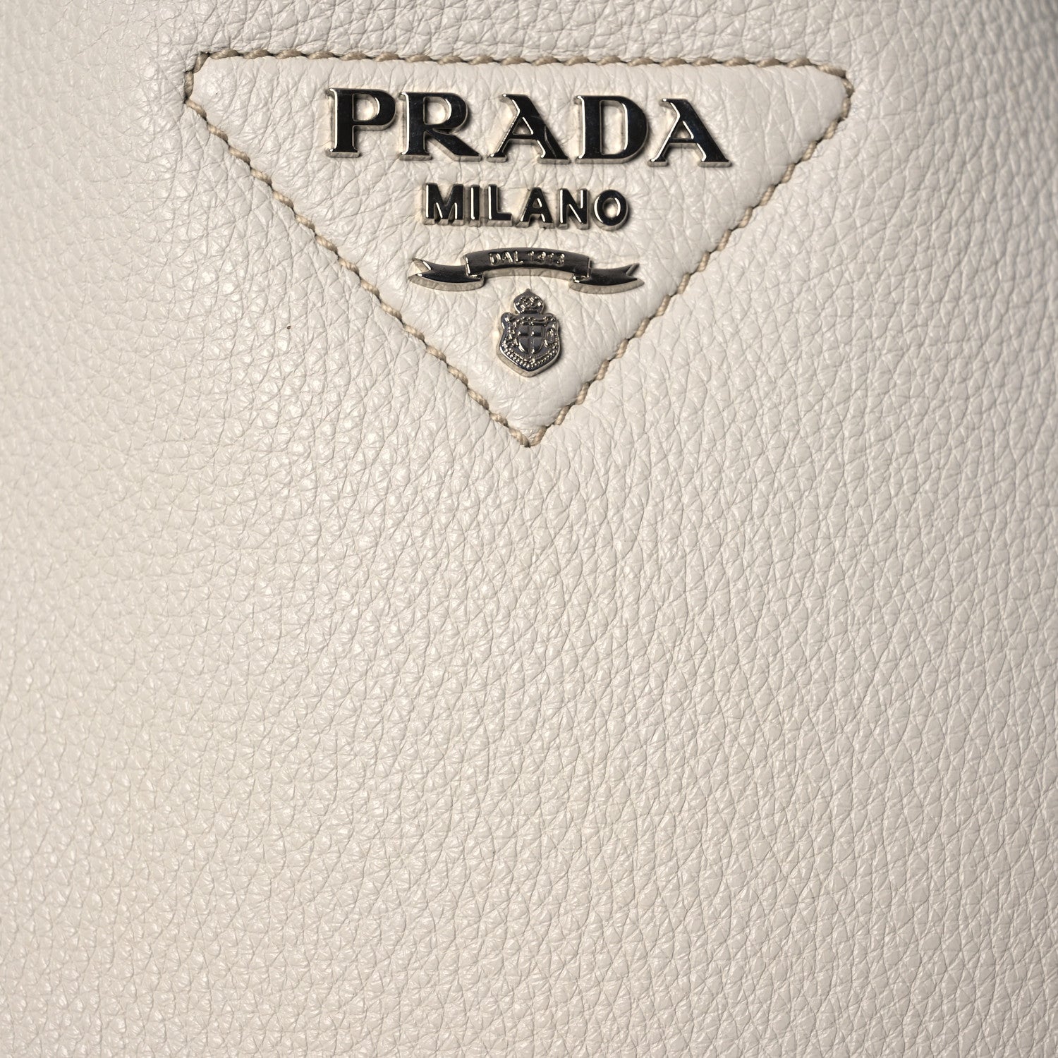 Prada Vitello Daino Soft Dynamique Hobo Talco Black 10 of 14