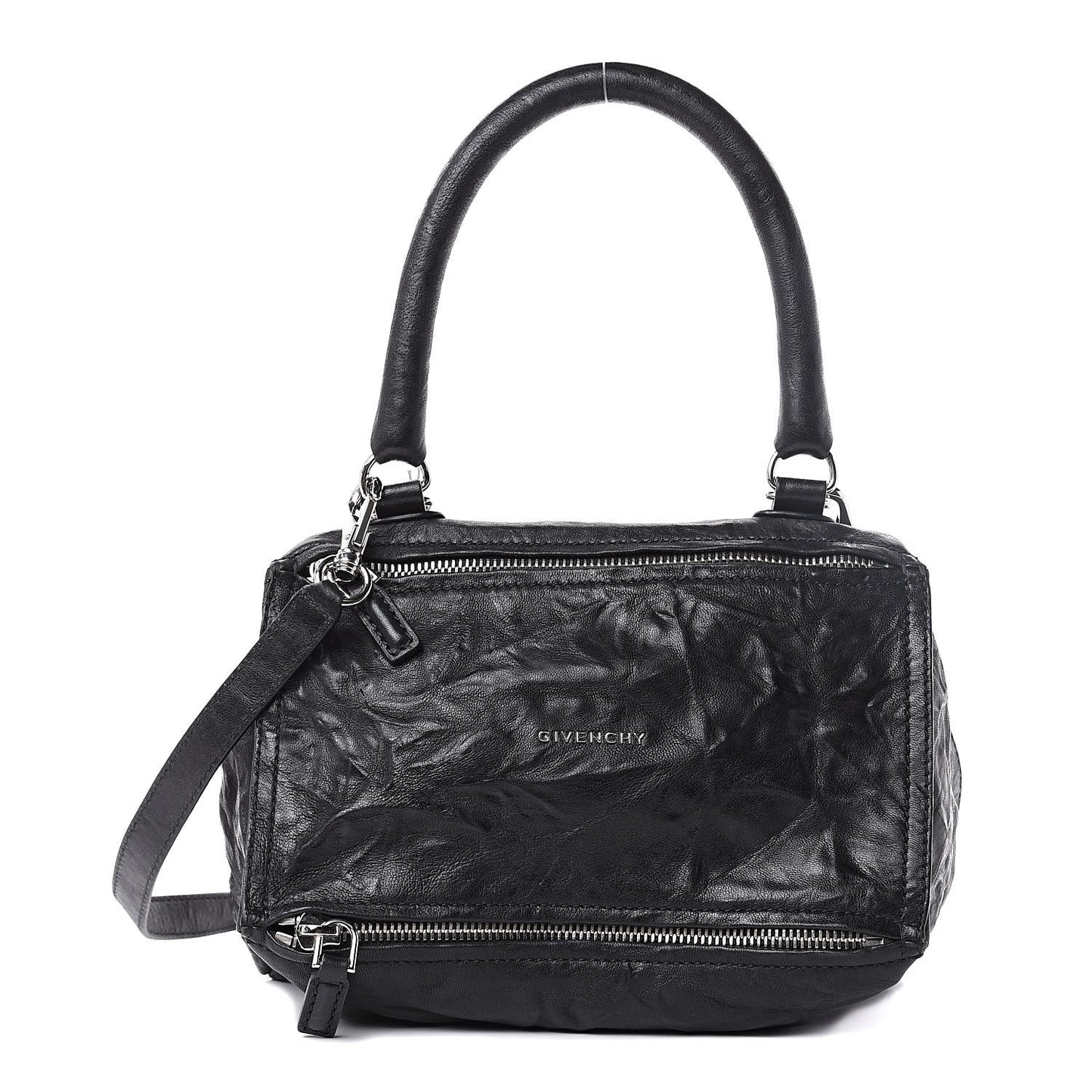 Tumbled Sheepskin Small Pandora Black