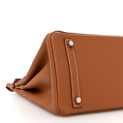 Hermes Togo BIRKIN 30 Gold 16 of 23