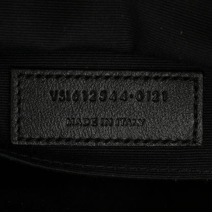 Saint Laurent Calfskin Matelasse Monogram Lou Camera Bag Dark Beige 7 of 14