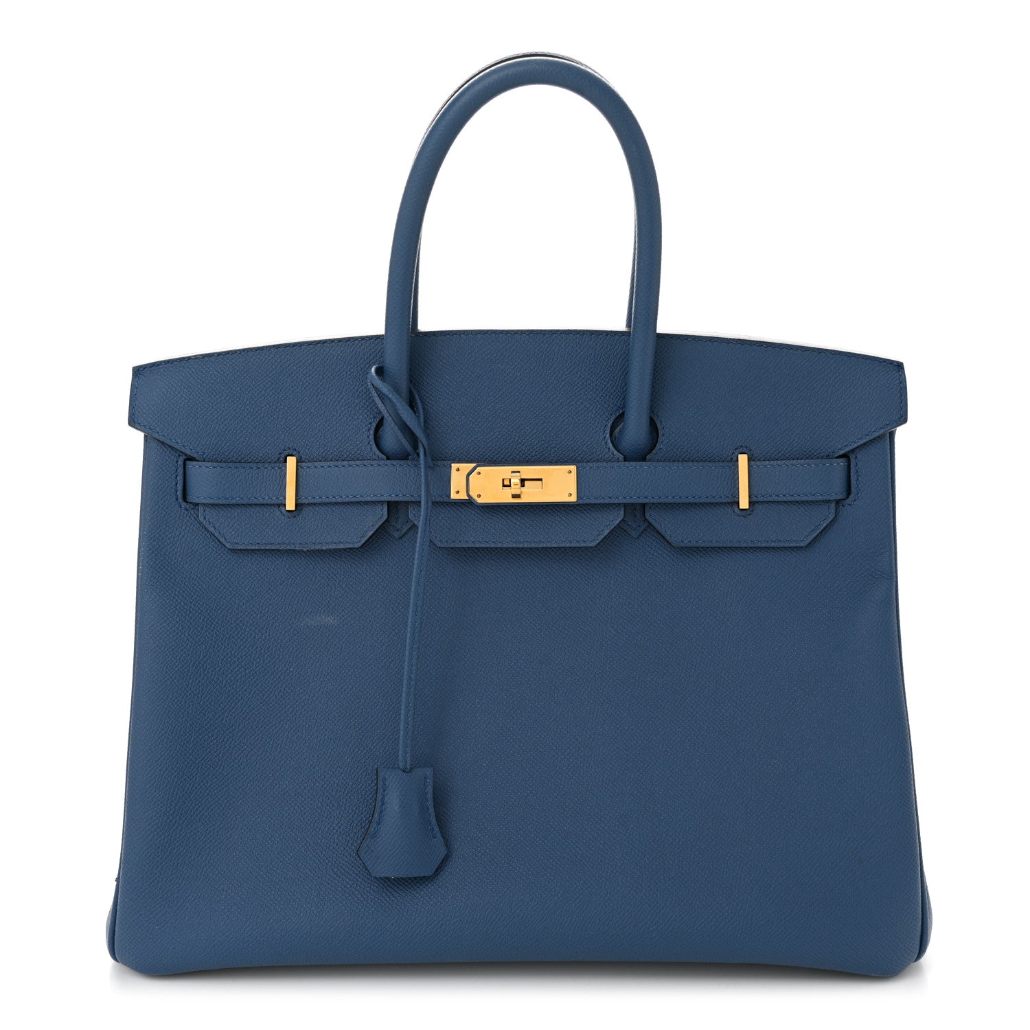 Hermes Epsom Birkin 35 Bleu Agate 2 of 25