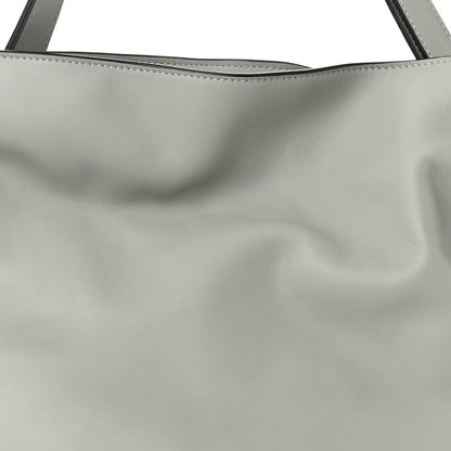 Loewe Calfskin Large Flamenco Knot Bag Grey 7 of 9