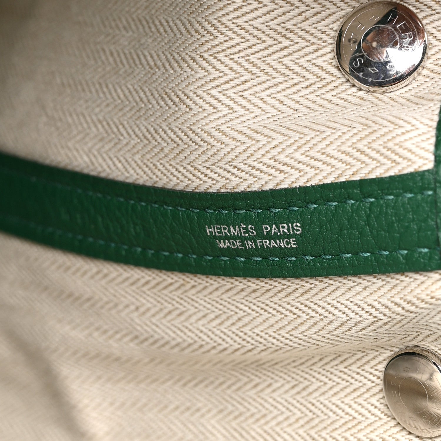 Hermes Negonda Garden Party 30 TPM Vert Moyen 6 of 11