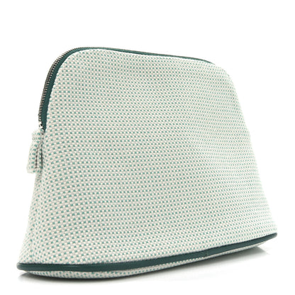 Hermes Cotton Canvas Crazy H Mini Bolide Case Nuage Menthe 3 of 8