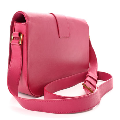 Saint Laurent Calfskin Classic Y Satchel Fuchsia 2 of 9