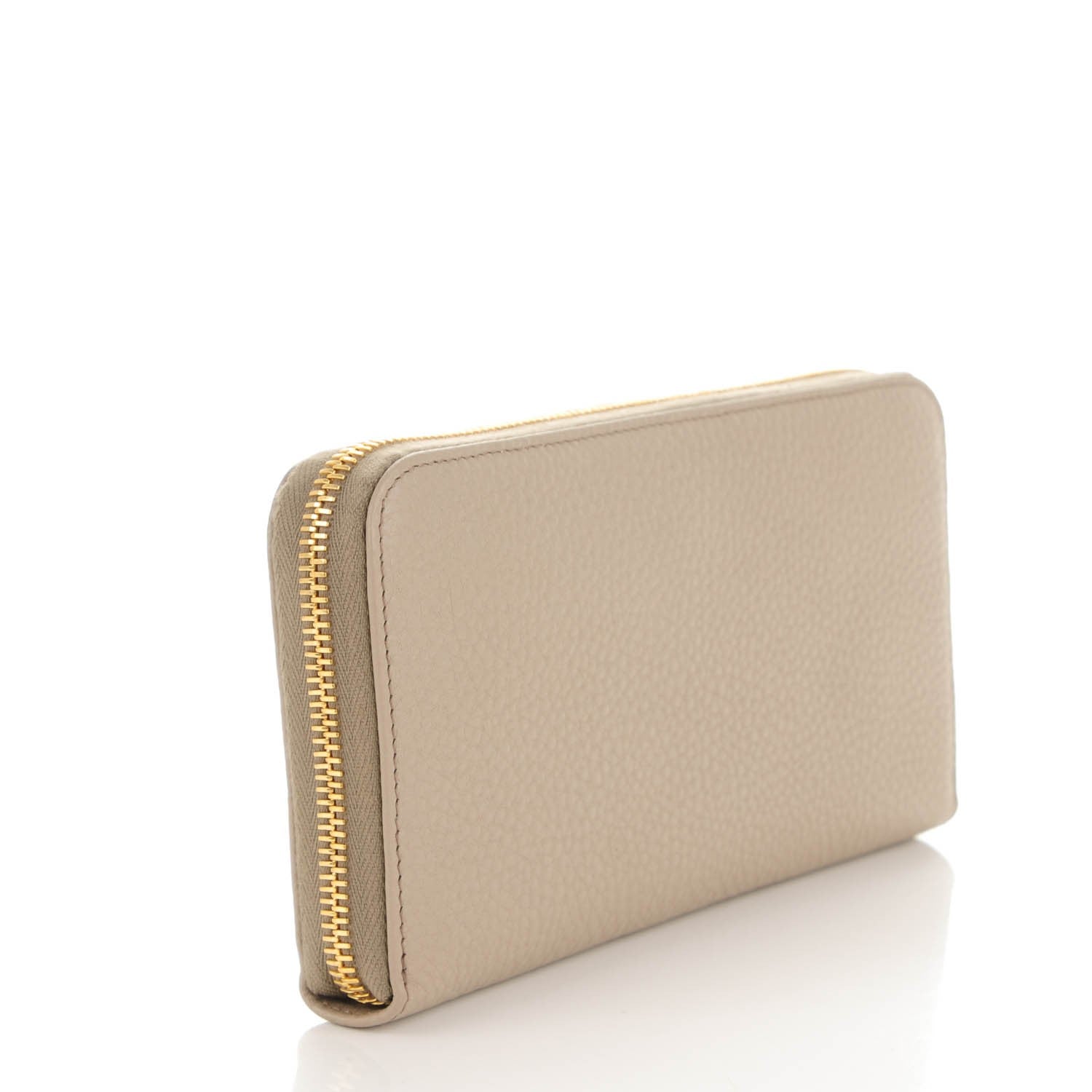 Prada Vitello Phenix Zip Around Wallet Pomice 3 of 7