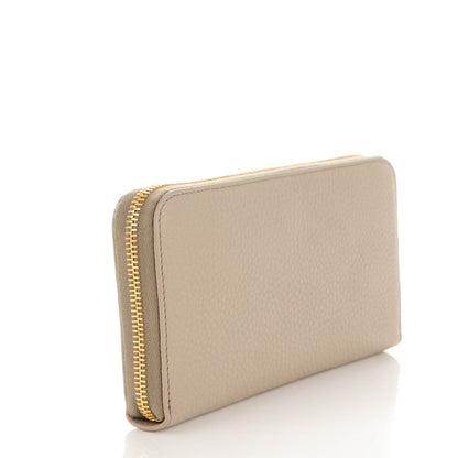 Prada Vitello Phenix Zip Around Wallet Pomice 3 of 7