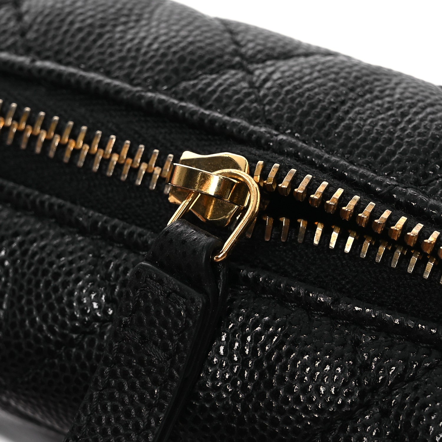 Chanel Caviar Quilted Polly Pocket Pouch Hobo Black 11 of 12