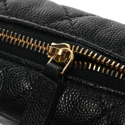 Chanel Caviar Quilted Polly Pocket Pouch Hobo Black 11 of 12