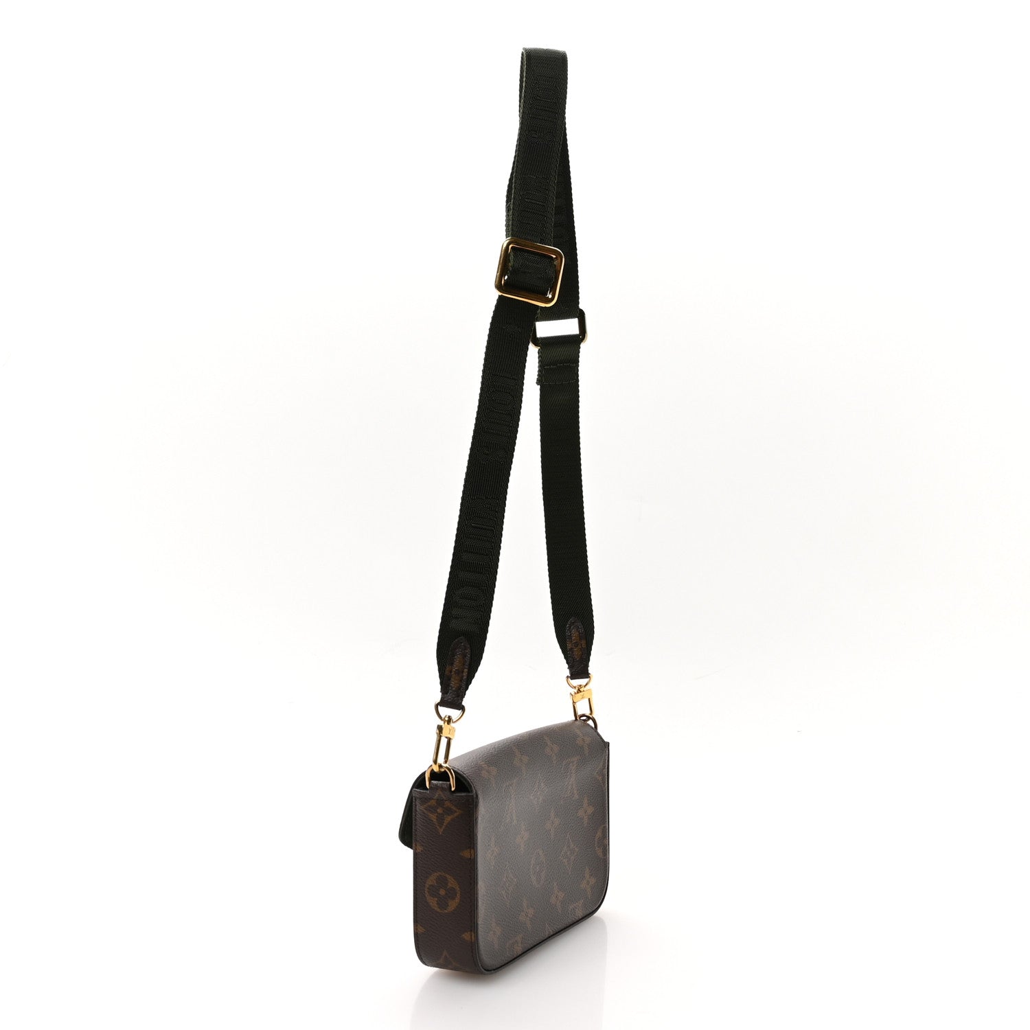 Louis Vuitton Monogram Felicie Strap & Go Kaki 3 of 10