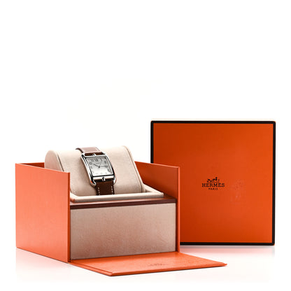Hermes Stainless Steel Barenia 29mm Cape Cod Quartz Watch Fauve 5 of 5