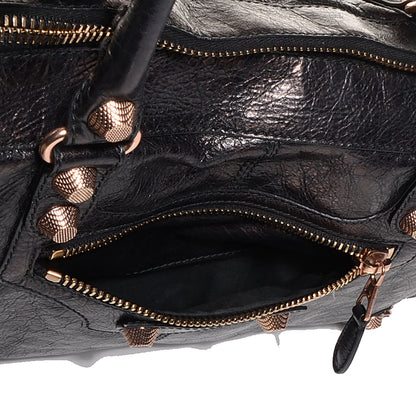 Balenciaga Agneau Giant 12 Rose Gold Hardware Work Black 11 of 11