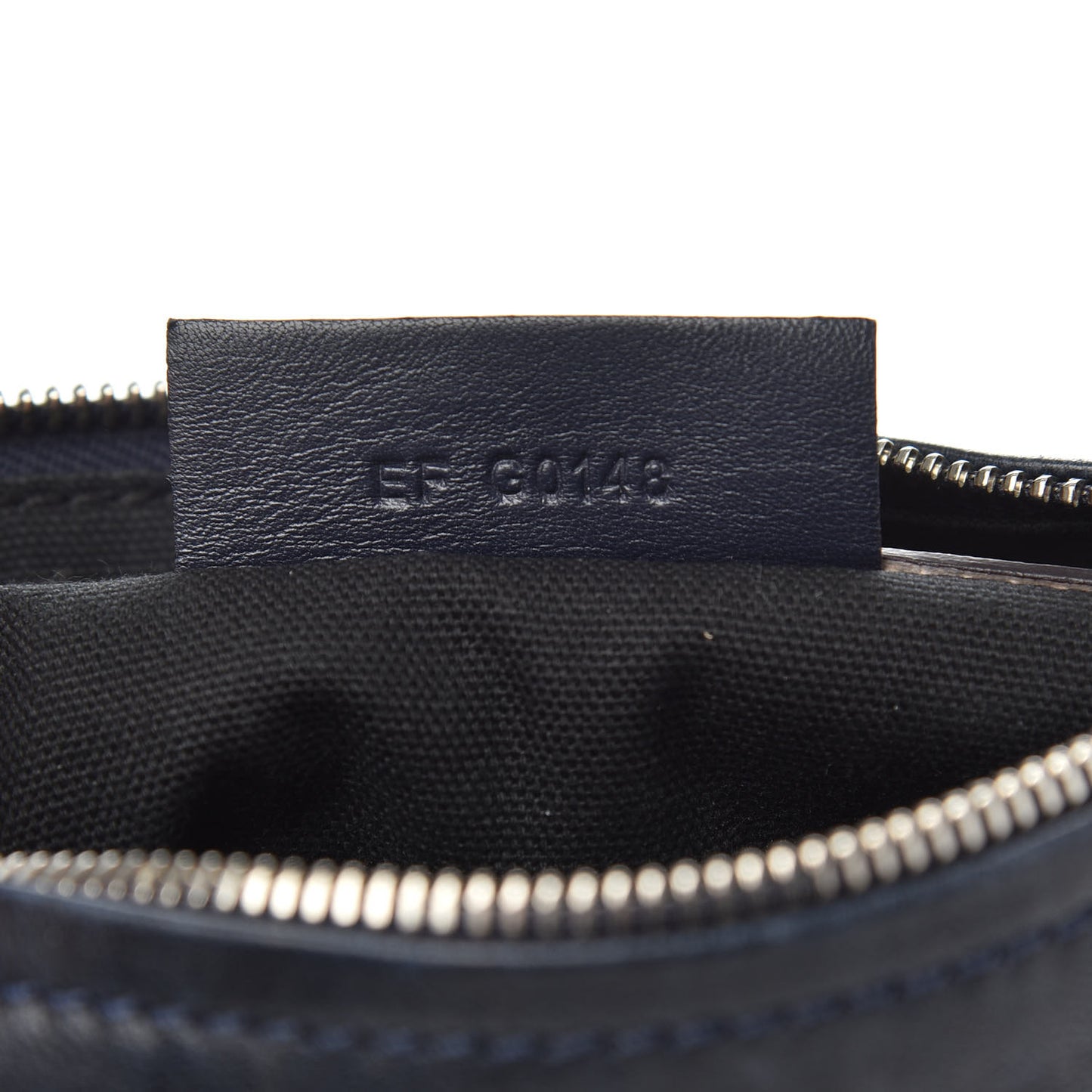 Tumbled Sheepskin Small Pandora Navy
