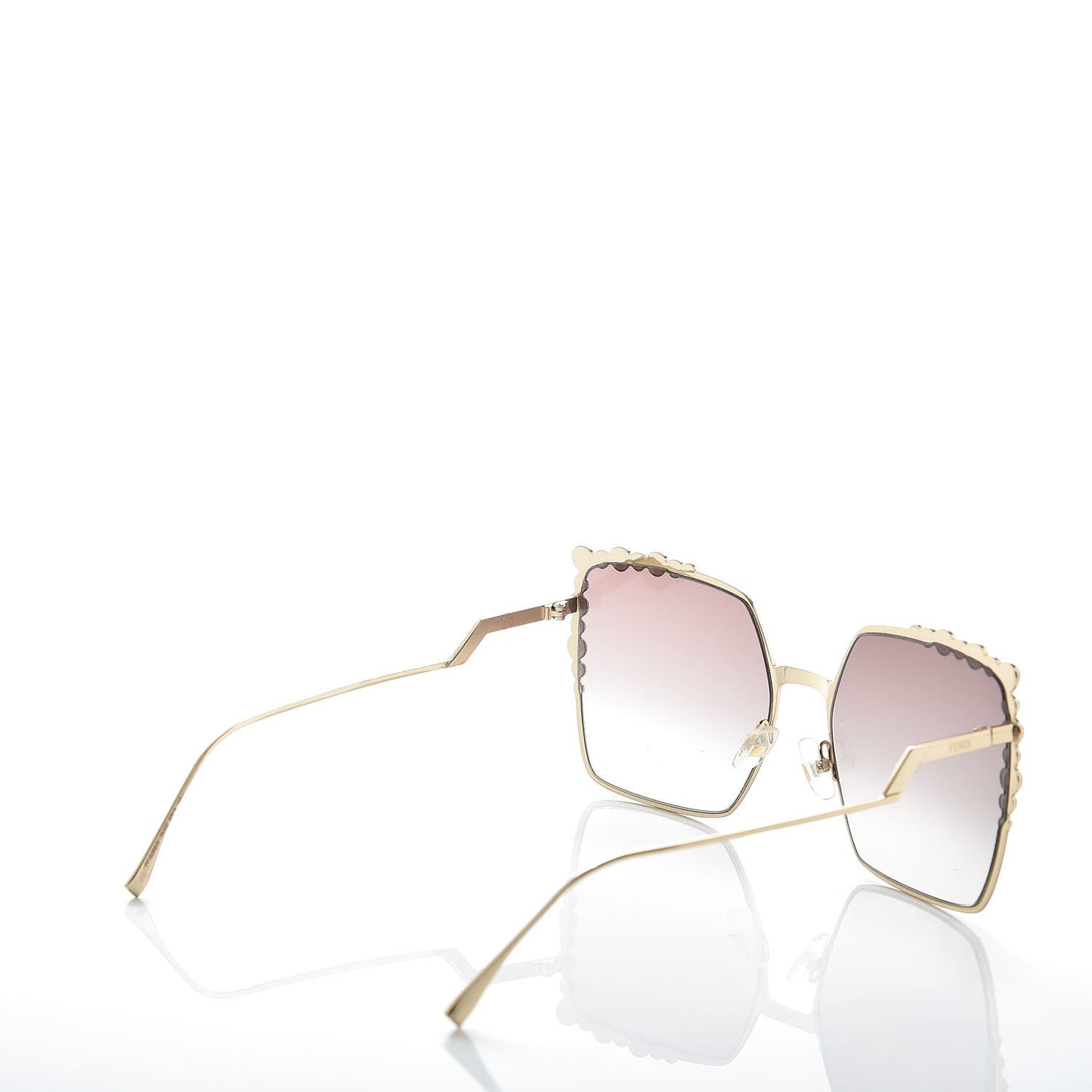 Square Dots Sunglasses FF 0259/S Gold