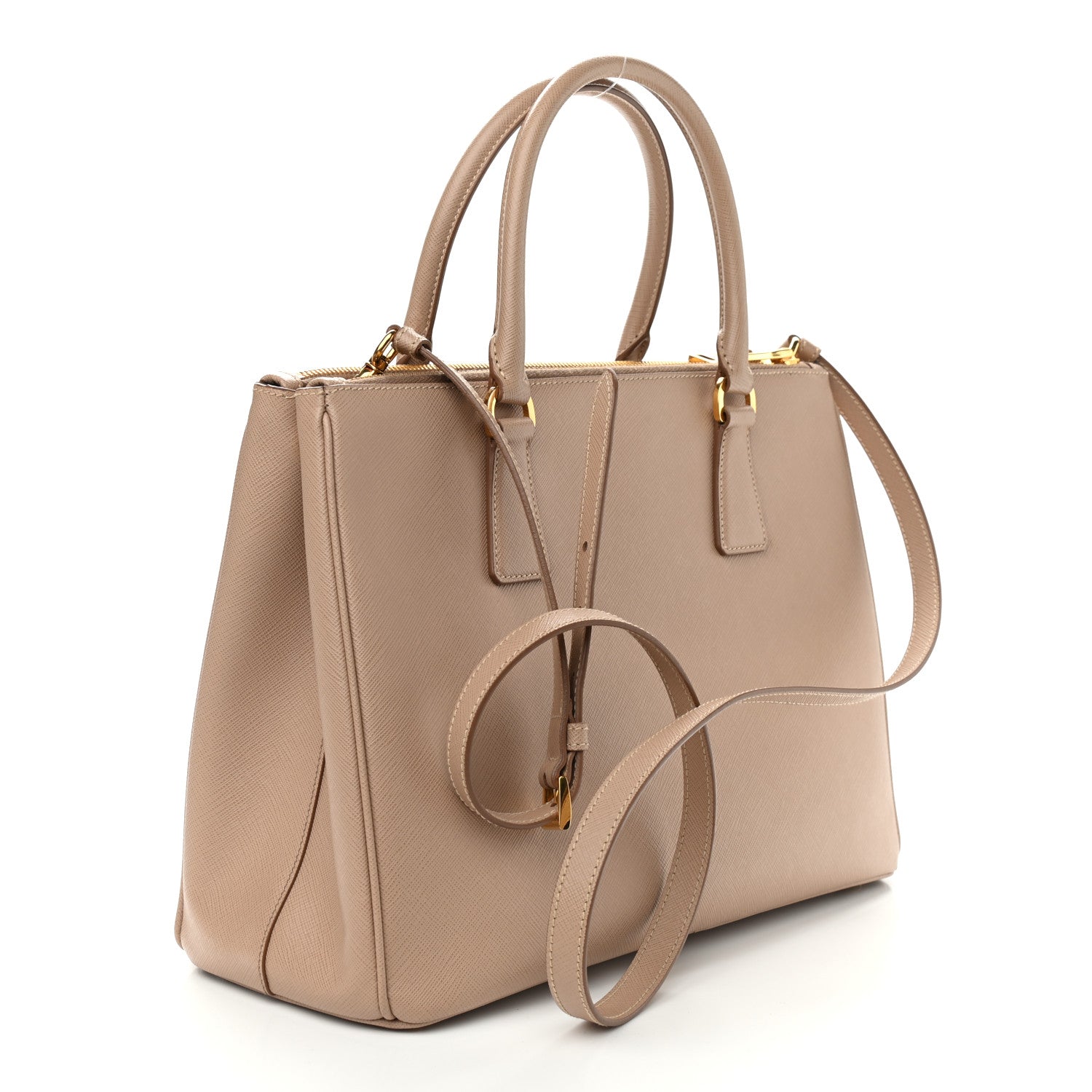 Prada Saffiano Medium Galleria Double Zip Tote Cammeo 2 of 12
