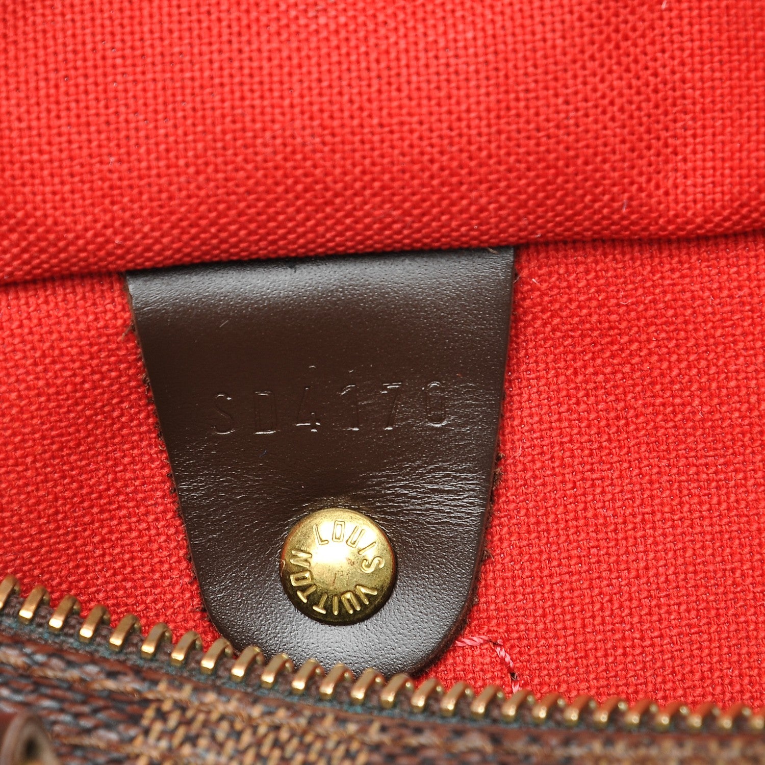 Louis Vuitton Damier Ebene Speedy 25 7 of 9
