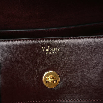 Mulberry Smooth Calfskin New Bayswater Burgundy 6 of 7
