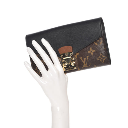 Louis Vuitton Monogram Pallas Wallet Black 2 of 9