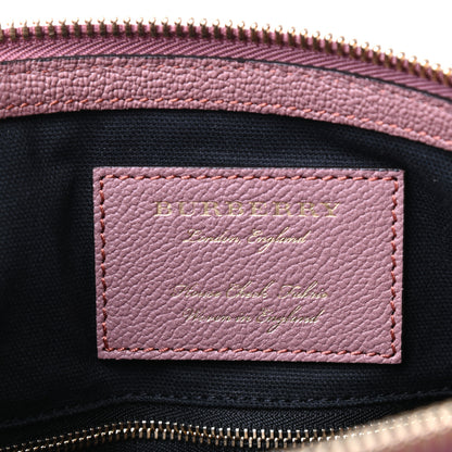 Burberry Soft Grain Calfskin House Check Small Helmsley Crossbody Dusty Pink 6 of 8