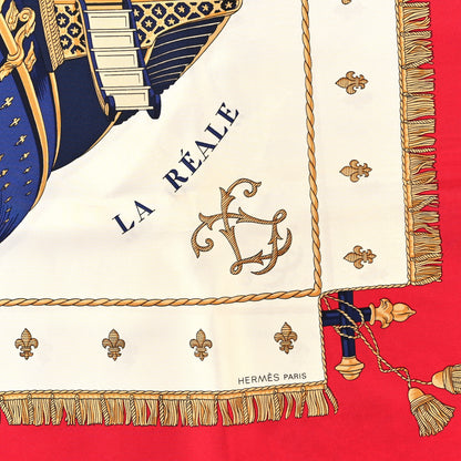 Hermes Silk Vue Du Carosse De La Galere La Reale Scarf 90 2 of 3