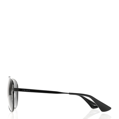 Prada Aviator Sunglasses SPR 70V Black 3 of 6