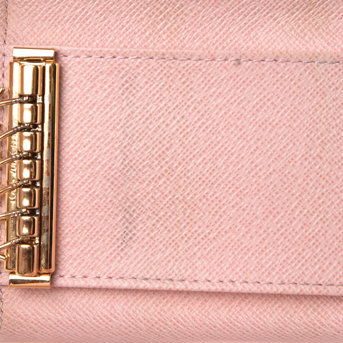 Monogram Multicles 6 Key Holder Rose Ballerine