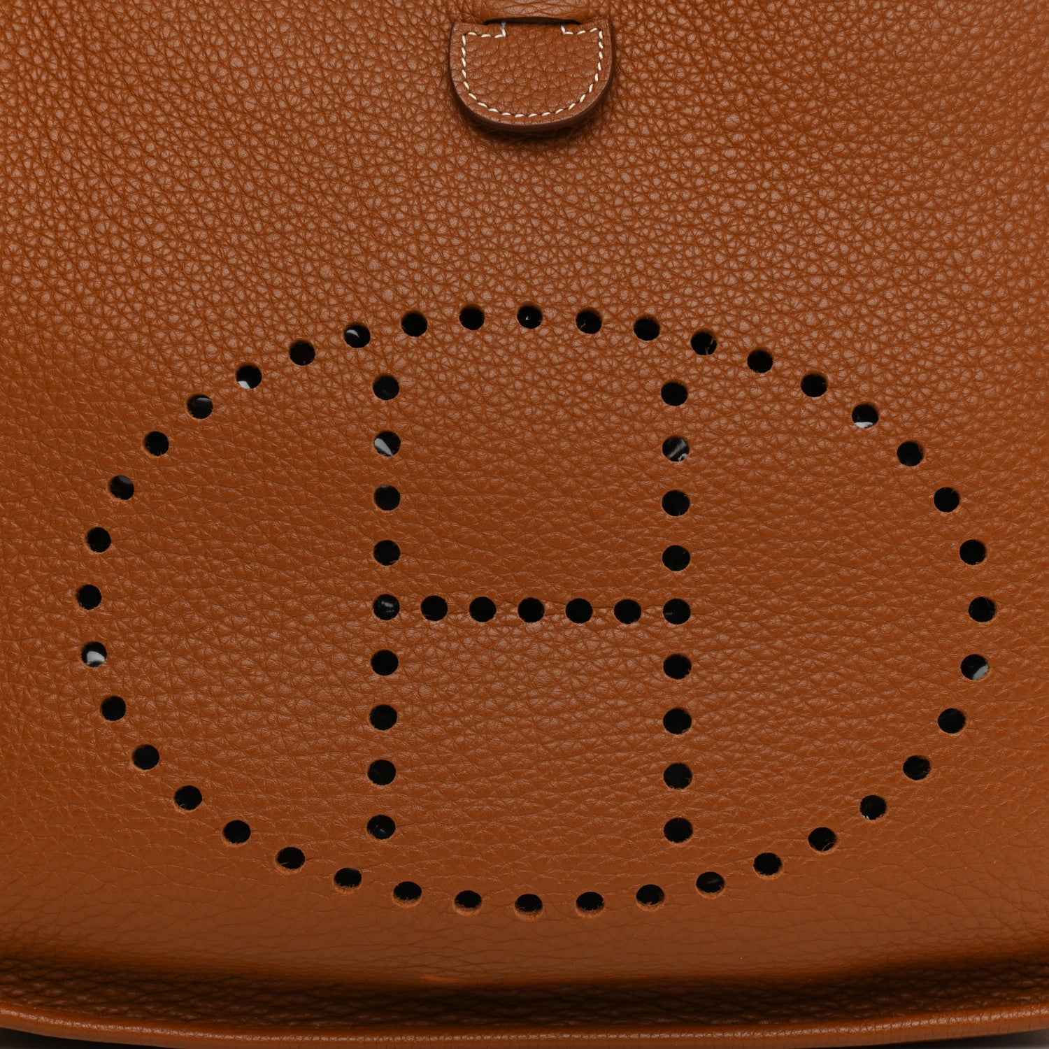 Hermes Taurillon Clemence Evelyne III GM Gold 8 of 13