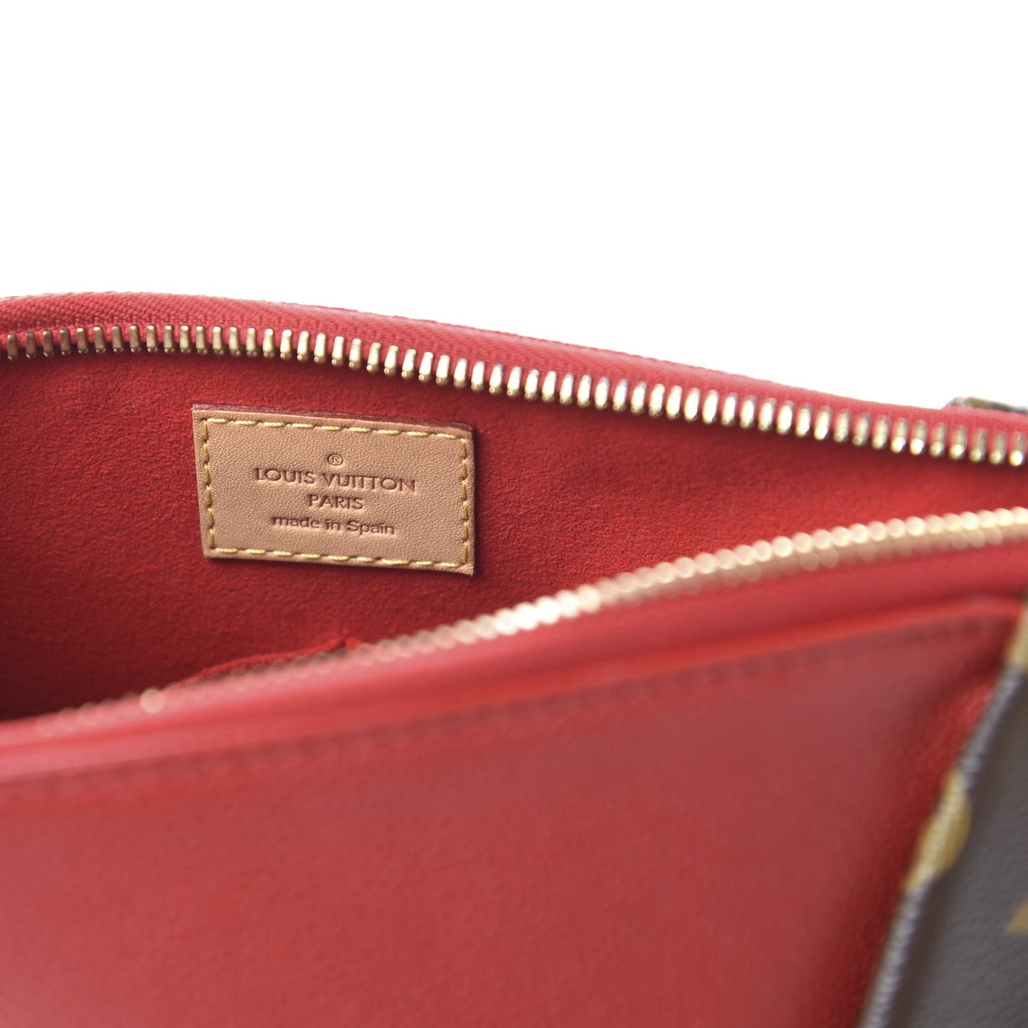Monogram V Tote BB Cherry