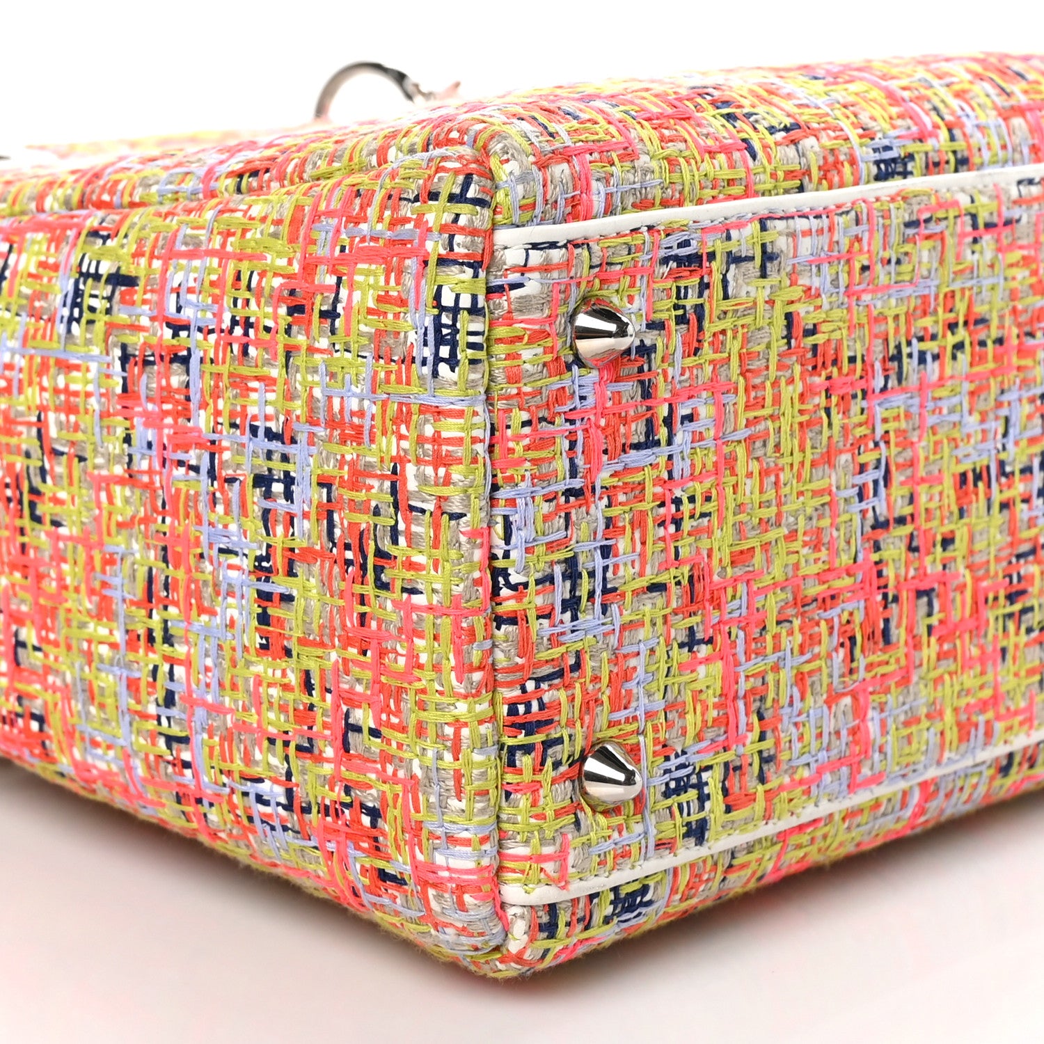 Christian Dior Tweed Medium Lady Dior Multicolor 8 of 9