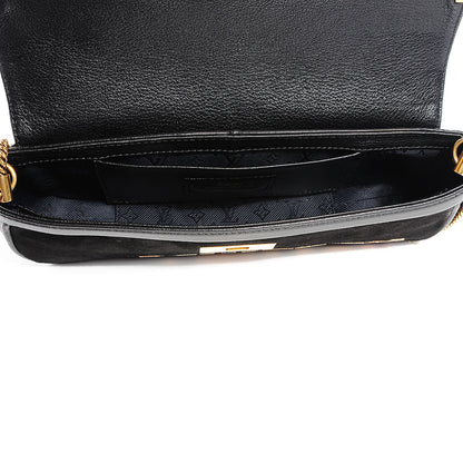 Louis Vuitton Chèvre Suede Crystals Avant Garde Pochette Black 6 of 7